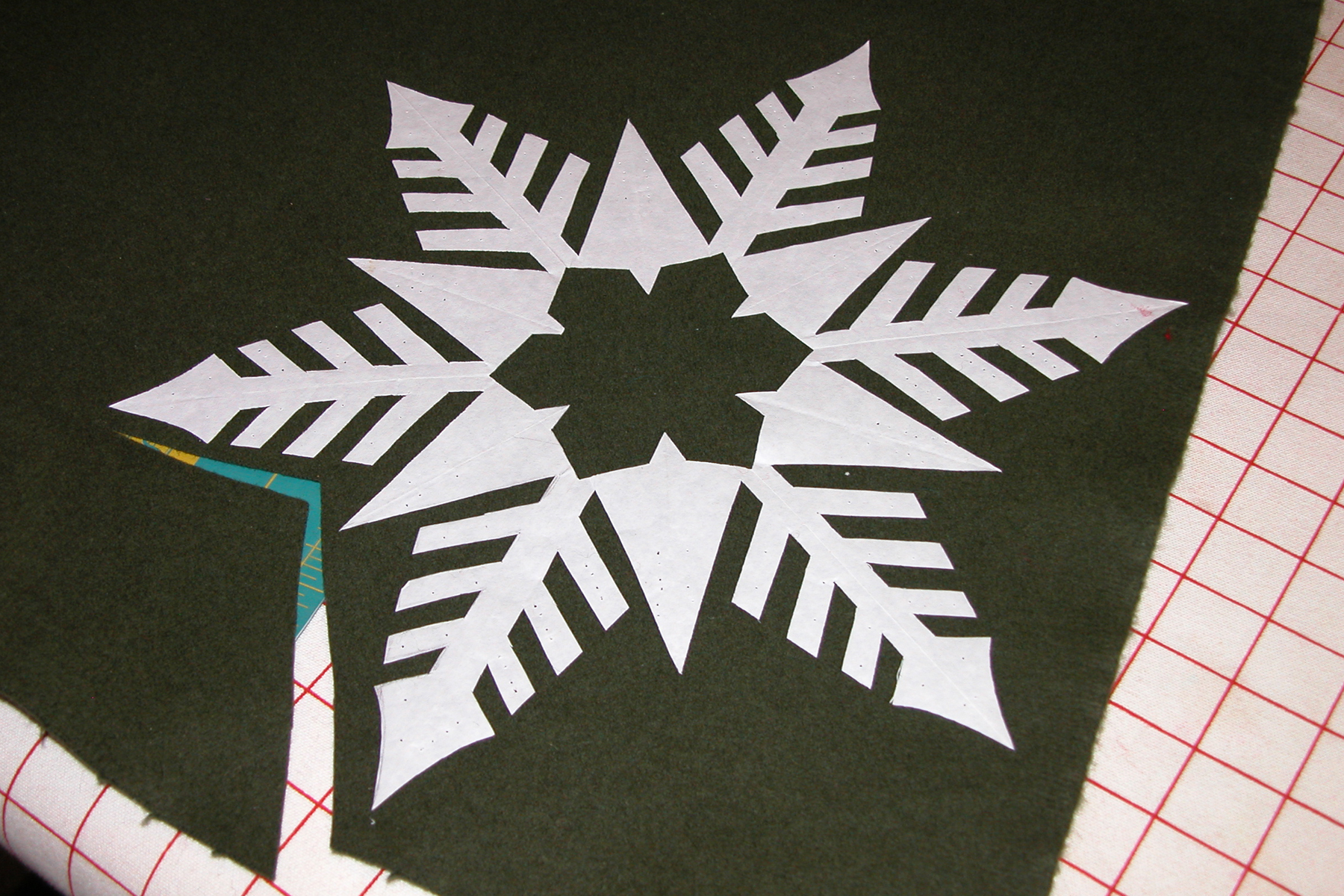 Fusible samples : All About Applique