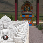 Bhuddist peace shrine near Arlee, Montana